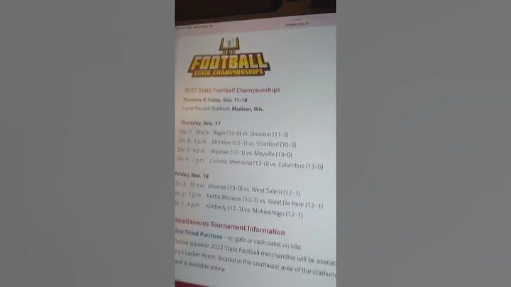 WIAA Matt LaBerge state football preview