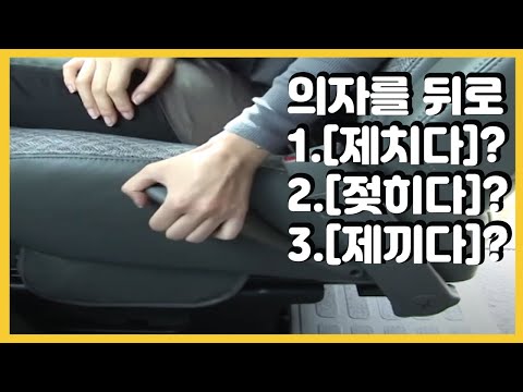 [우리말나들이_IN_USA] 뒷거울 / 제치다