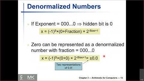 Lecture 14 - Floating Point Arithmetic