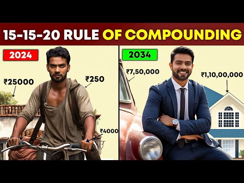 15-15-20 RULE OF COMPOUNDING | POWER OF COMPOUNDING | Become Crorepati Using 8-4-3 RULE of Compoundi