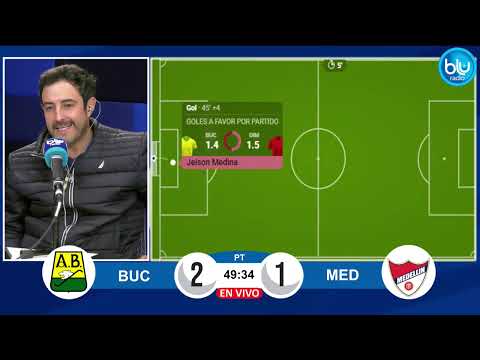 DIM SCORES! Medina converts with a header to make it 2-1 against Atlético Bucaramanga