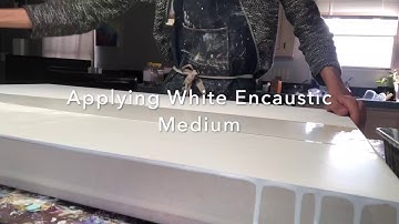 How I fuse base layer of Encaustic Medium