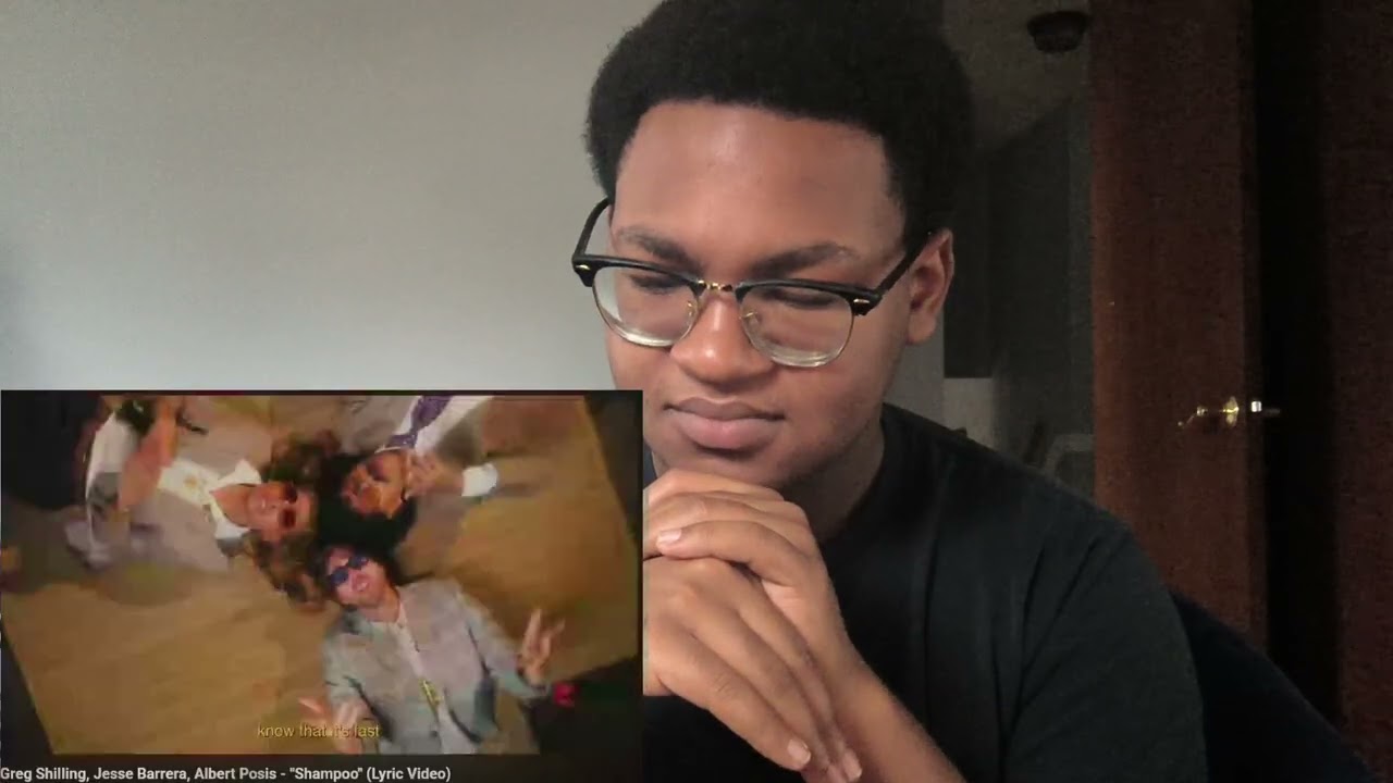 Jesse Barrera, Greg Shilling, Albert Posis "Shampoo" Lyric Video Reaction