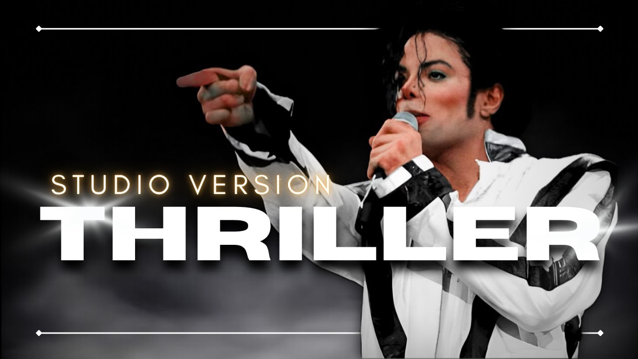 Michael Jackson - Thriller (Studio Recreation) | HIStory World Tour [4K]