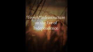 CLASS 11: CHAPTER 1(INFRASTRUCTURE ON THE EVE OF INDEPENDENCE)