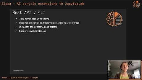 Martha Cryan  - A Generic Metadata-Store for JupyterLab extensions | JupyterCon 2020