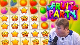 INSANE $200,000+ MAX WIN ON FRUIT PARTY!