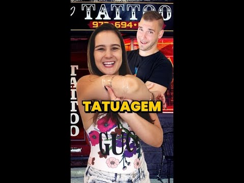 EU FIZ UMA TATUAGEM! #shortsbrasil