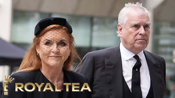 Prince Andrew Makes Rare Appearance With Ex Sarah Ferguson at Funeral | Royal Tea | E!