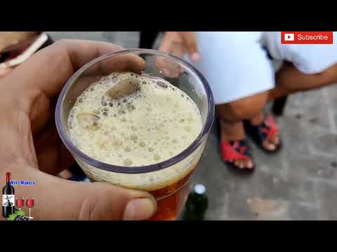 Desi Daru making & drinking homemade Beer at frind house