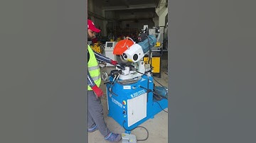 ये पाइप कटन की मशीन मशीन तेज और आसान है | easy hydraulic pipe cutting machine