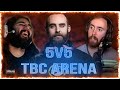 Asmongold, Esfand, Bajheera: Epic 5v5 Arena (Ep. 1) - WoW Classic TBC Warrior PvP