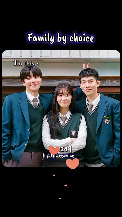 Go ahead to Family by choice😍 #goahead #familybychoice #koreandrama #hwanginyeop #truebeauty #kdrama
