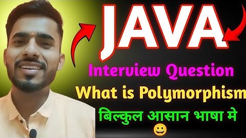 Interview Preparation Series 🔥| What is Polymorphism in Java | @KiranAcademy-Official