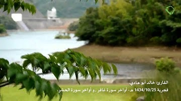 تلاوة مميزة للقارئ خالد أبو هادي من صلاة الفجر