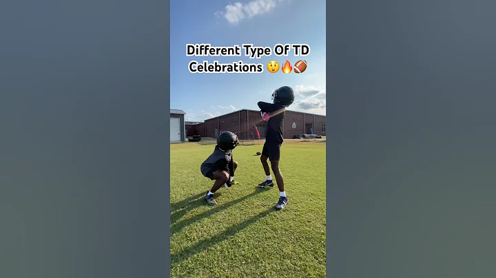 Different TD Celebrations 😲🔥🏈 #fyp #shorts #football #funny