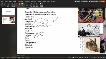 Visual Literacy line