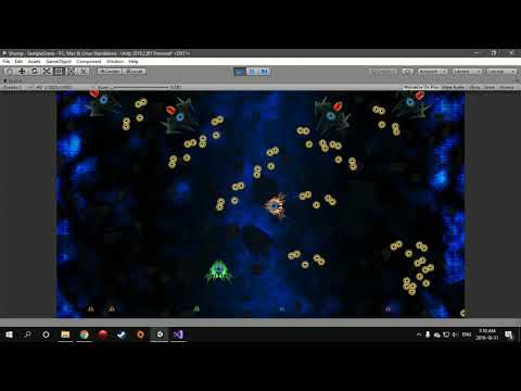 Devastation (New 4 Player) Unity Game In Dev - Shoot Em Up