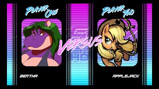 M.u.g.e.n Battles Bertha Hippo Vs Applejack