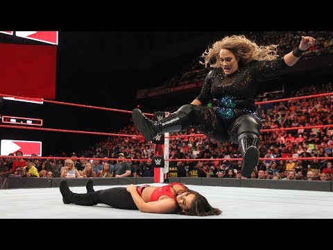 Witness the power of Nia Jax before her face-to-face with Ronda Rousey