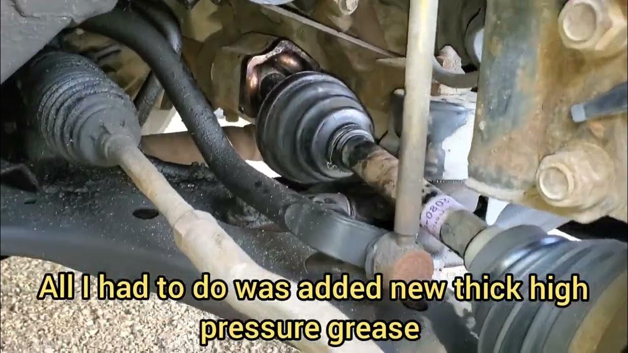 How To Check CV Axle, CV Joint (Drive Shaft) Easy Fix CV Joint Causes