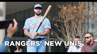 texas rangers new uniform 2020
