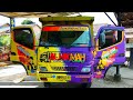 Full proses wrapping dan pasang sticker cutting truck kabin canter // TRUCK MANIA INDONESIA