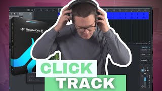 Master the Click in Presonus Studio One | Absolute Beginner Tutorial