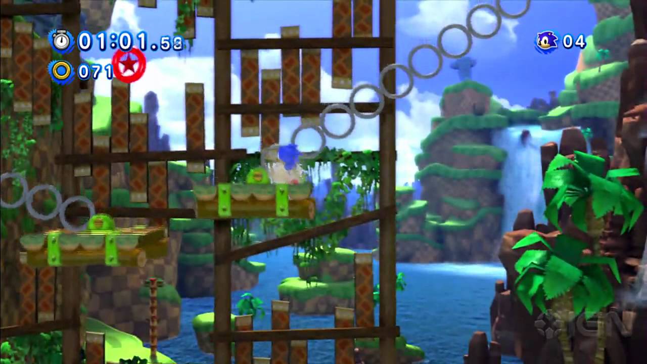 sonic generations green hill zone classic