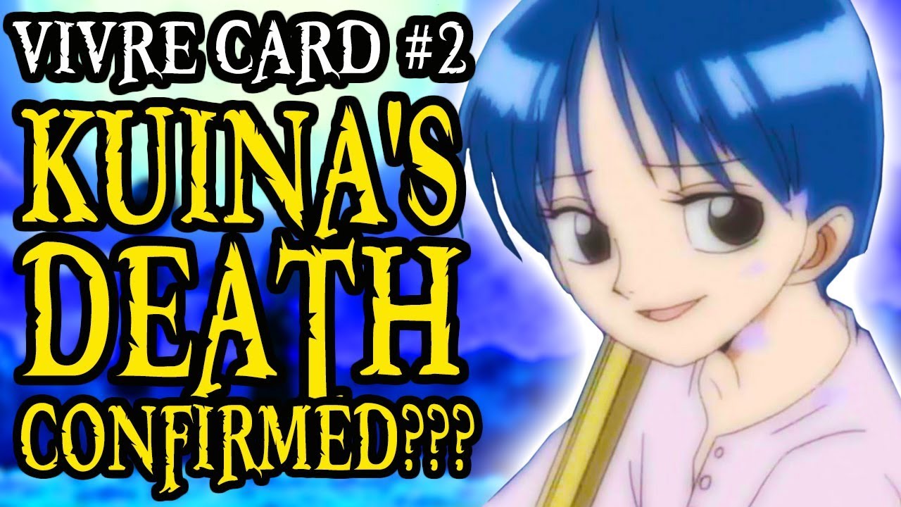 Kuina'S Death Confirmed? | One Piece Vivre Card #2