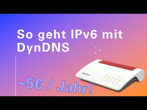IPv6 Adresse mit DynDNS und LAN Präfix synchronisieren