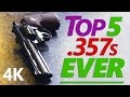 4K: The Real Top Five .357 Magnum Revolvers ★ G.O.A.T. Edition ★