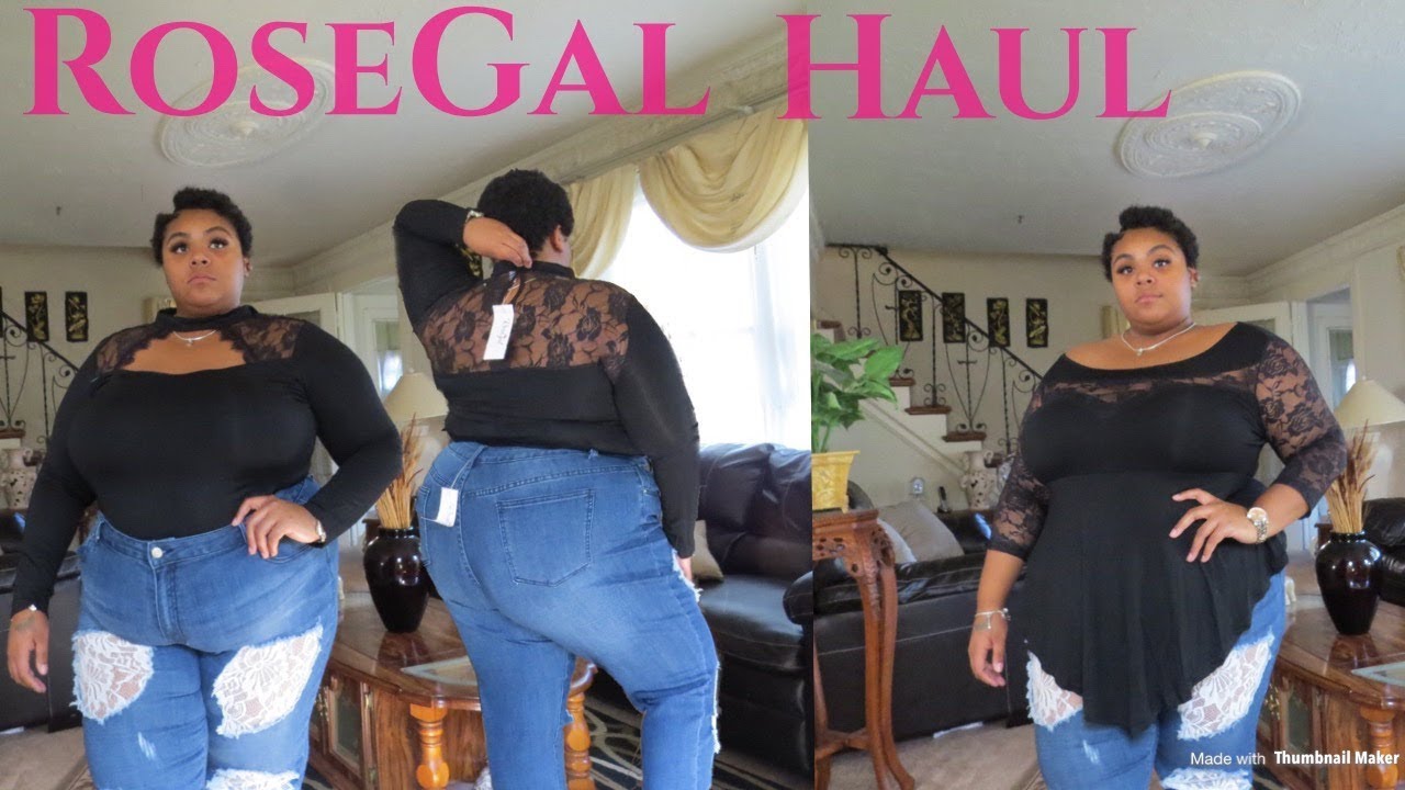 Rosegal Plus Size Try On Haul Mj Glam 