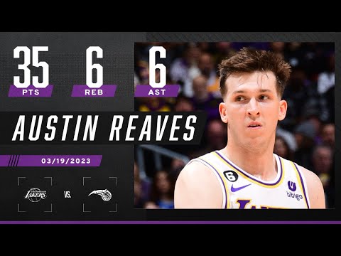 Austin Reaves' CAREER-HIGH 35 PTS lead Lakers to win over Magic | NBA on ESPN