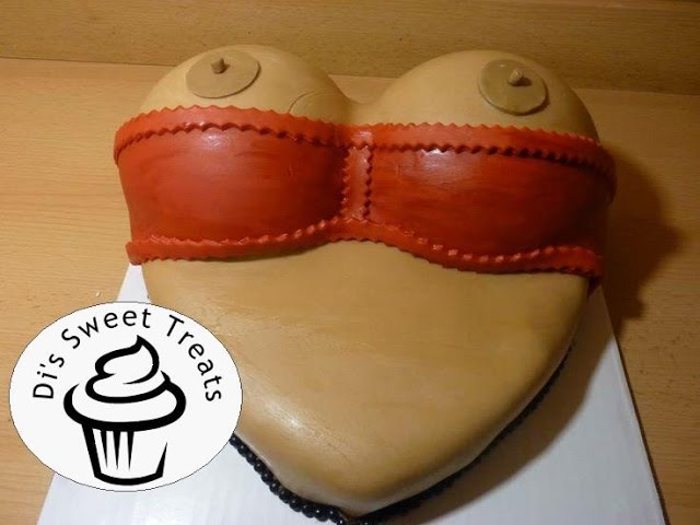 Boobs Cake- Bachelor Party Cake- Di's Sweet Treats 