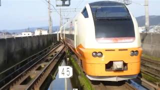 E653系 ほくほく線十日町駅 発車