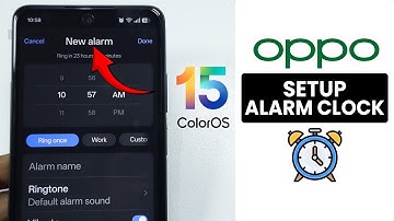 [ColorOS 15] How to Set Up Alarm Clock on ANY Oppo - Alarm Setting