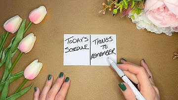 How To Plan Your Day in 5 Minutes (Easiest Productivity System EVER!)