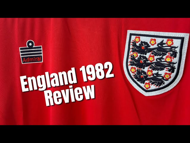 England World Cup ‘82 Shirt Score Draw England World Cup 1982 Away Shirt (Butcher 4