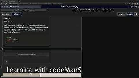 learn2code | freeCodeCamp (New) Responsive Web Design -  Building a Rothko Painting: Step 8