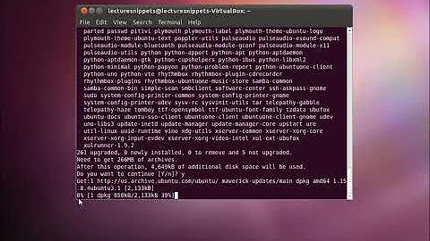 Updating Ubuntu 10.10 via the command line