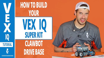 VEX IQ Super Kit   How to build your Clawbot Drive Base Tutorial with Greg Serio (Part 2)
