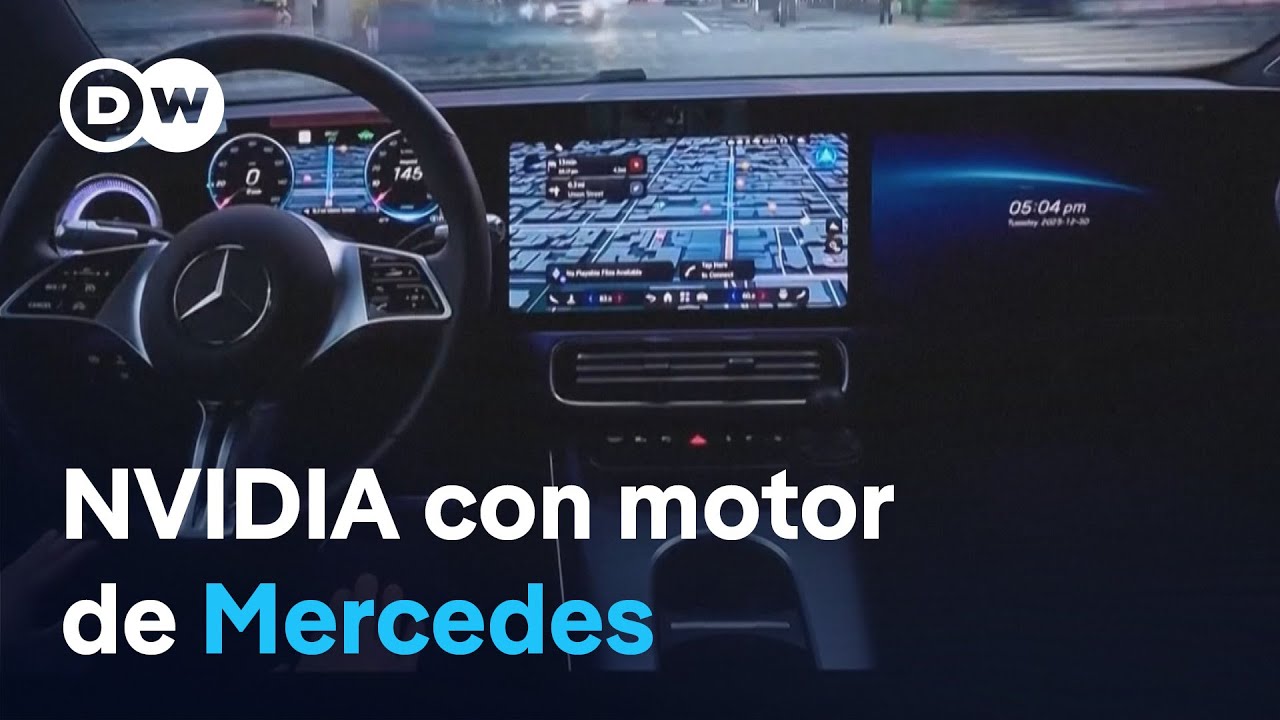 Nvidia acelera: autos autónomos con Mercedes y robots humanoides listos ...
