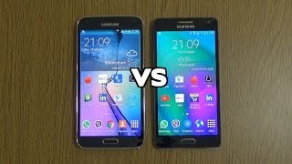 Samsung Galaxy A5 Kitkat VS Samsung Galaxy S5 Lollipop 5.0 - Speed Test