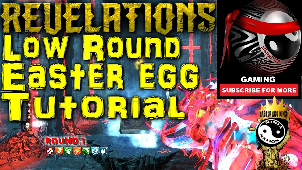REVELATIONS EASTER EGG TUTORIAL | BLACK OPS 3 ZOMBIES (I Know 2,3,1,4 ...