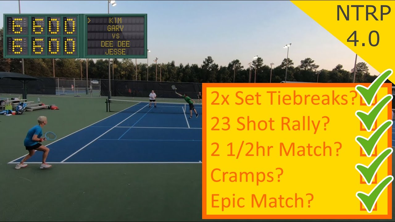 NTRP 4.0 Tennis | Mixed Doubles USTA League Match #1 - YouTube