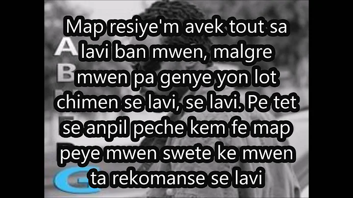 Abner G - Istwa Lavi Lyrics