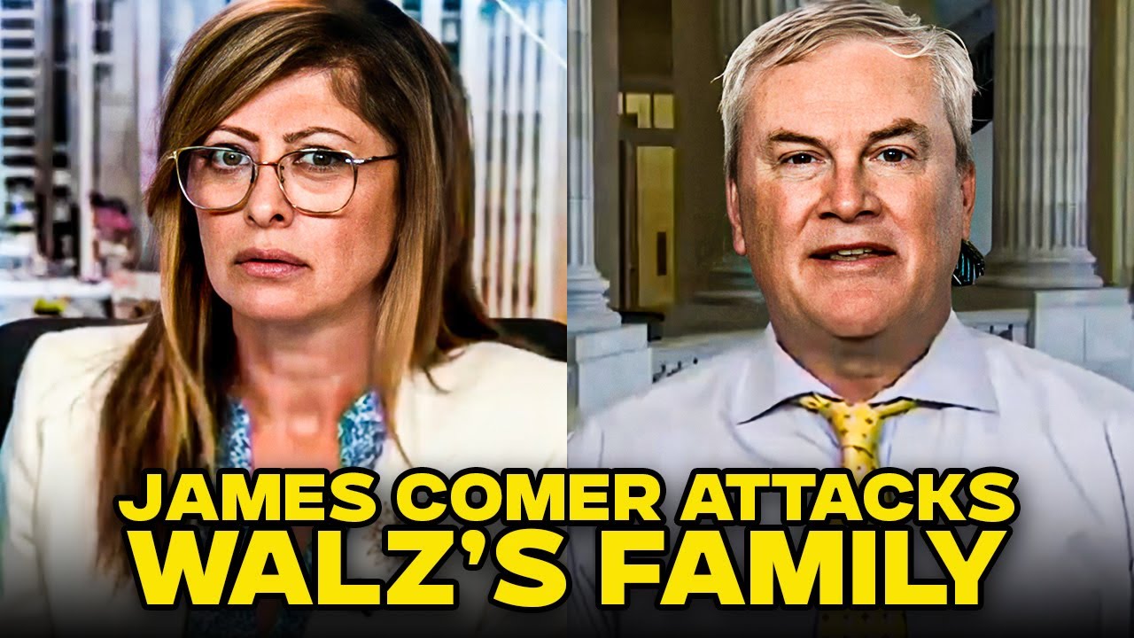 Shocking Video: James Comer Launches Disgusting Attack On Tim Walz’s Children