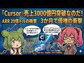 Cursorが売上3000億円突破なのだ!3か月で倍増の衝撃|ARR 20億ドルの衝撃