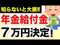 【知らないと損】年金定期便に載っていない年金4選!受給者が「事前に知っておけば良かった」と後悔する制度とは? #年金